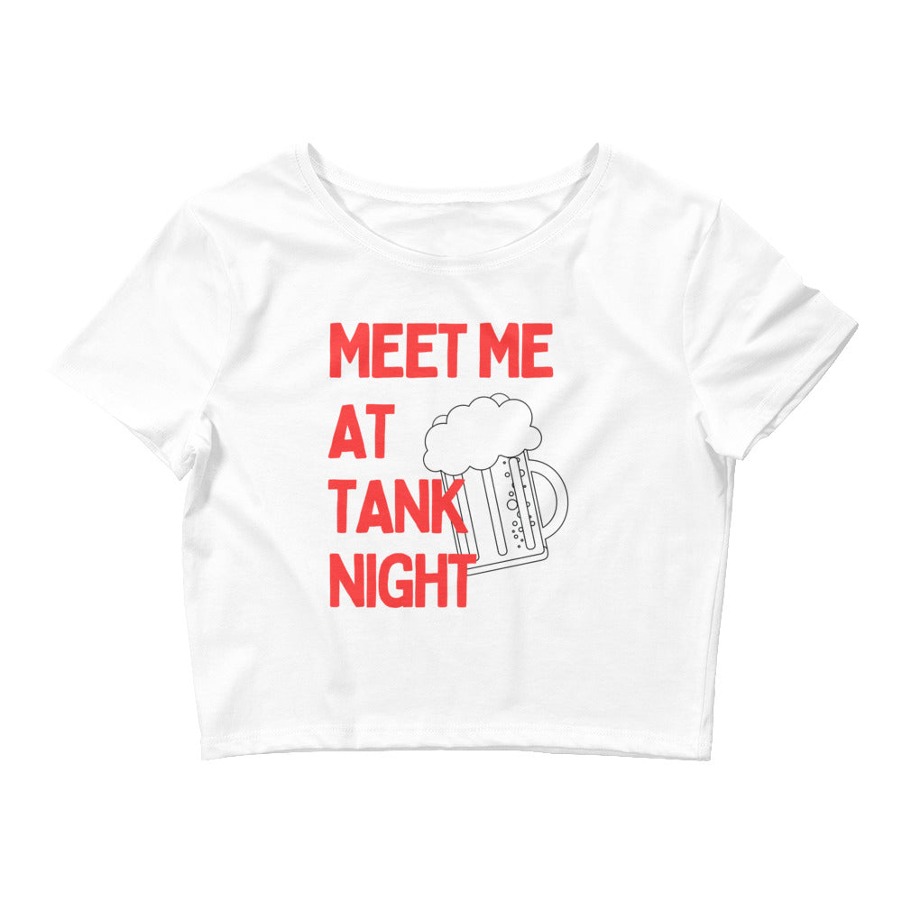 Tank Night - Retro Women’s Graphic Crop Tee