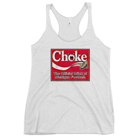 MICHIGAN CHOKE Ohio State Women's Racerback Graphic Tank