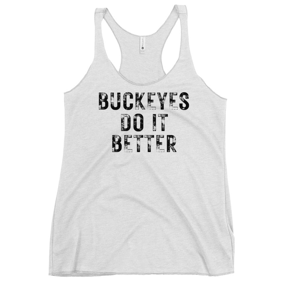 BETTER Ohio State Women's Racerback Graphic Tank