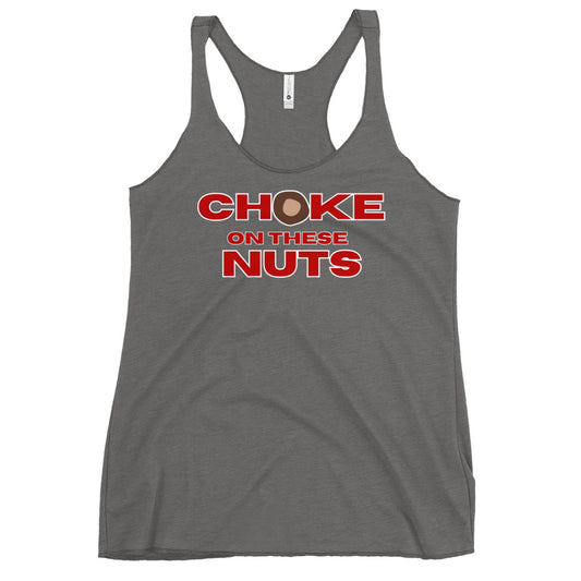 CHOKE Ohio State Women's Racerback Graphic Tank