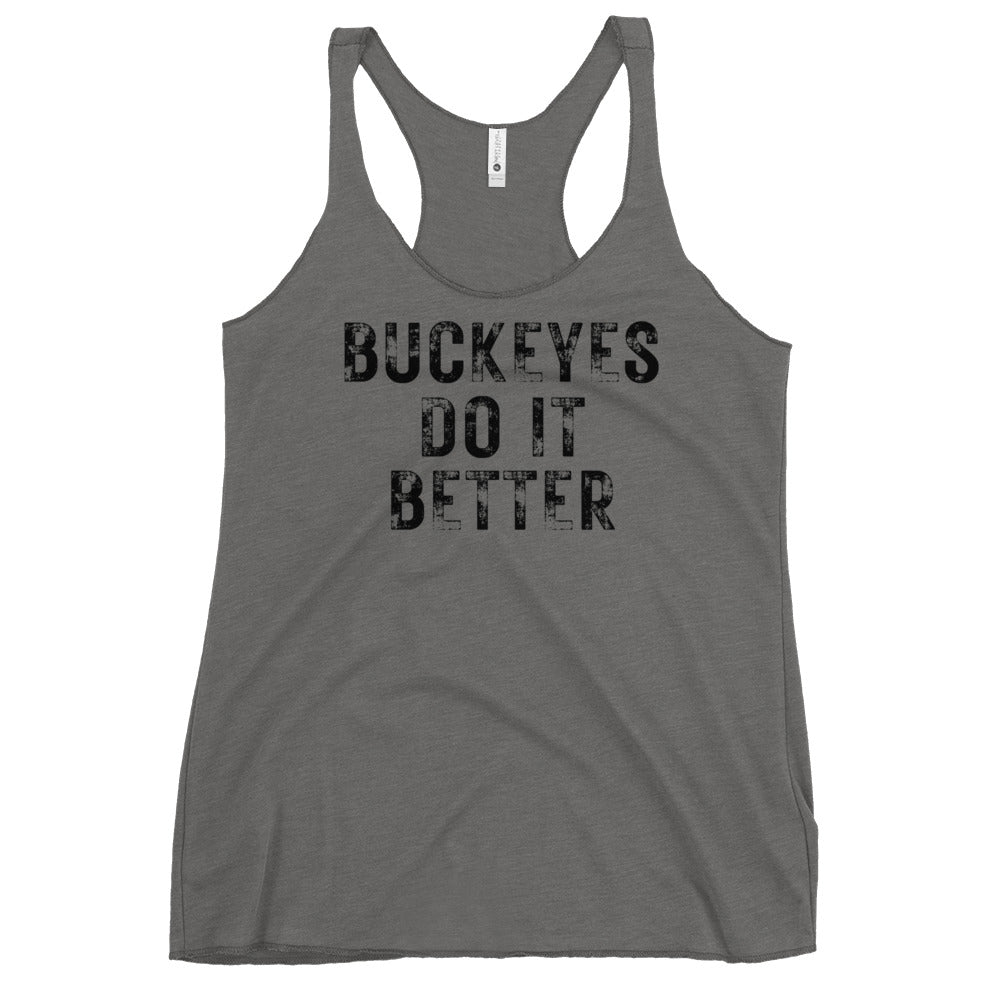 BETTER Ohio State Women's Racerback Graphic Tank